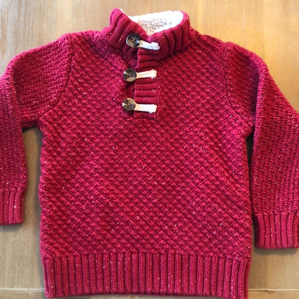 Cat & Jack boys Christmas sweater